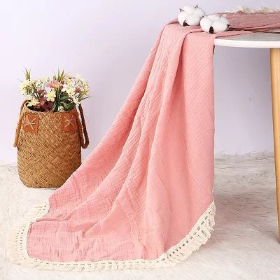 Couverture Bebe - BabyBlanket™ - Rose - Mon Bébé Futé