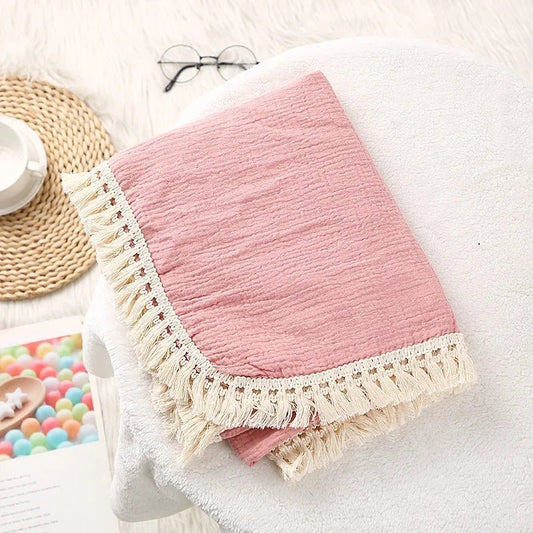 Couverture Bebe - BabyBlanket™ - Rose - Mon Bébé Futé