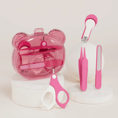 Kit Manucure - BabyBearNailKit™ - Rose - Mon Bébé Futé