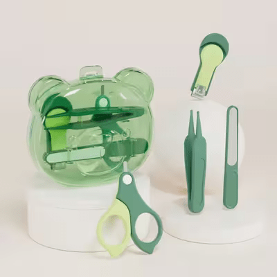 Kit Manucure - BabyBearNailKit™ - Vert - Mon Bébé Futé