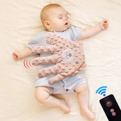 Oreiller Bébé - CalmHand™ - Ours Rose - Mon Bébé Futé