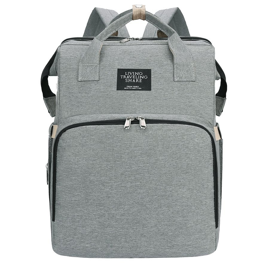 Sac à langer 3 - en - 1 avec lit Intégré - Le Compagnon Idéal - Mon Bébé Futé